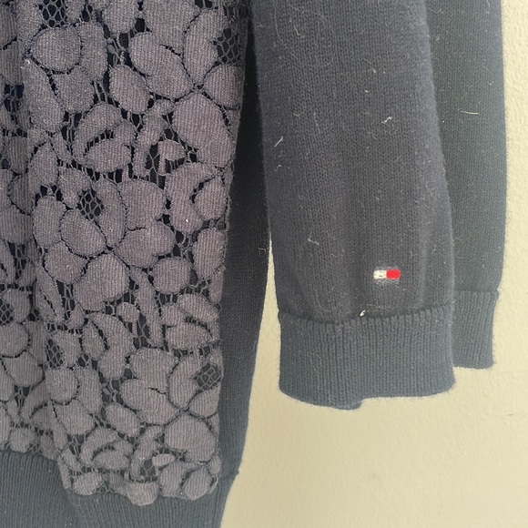 Tommy Hilfiger Navy Blue Cardigan - Picture 4 of 4